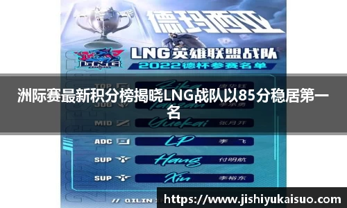 洲际赛最新积分榜揭晓LNG战队以85分稳居第一名